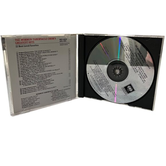 The Mormon Tabernacle Choirs Greatest Hits CD 22 Best-Loved Favorites Sony Maste - Picture 4 of 4